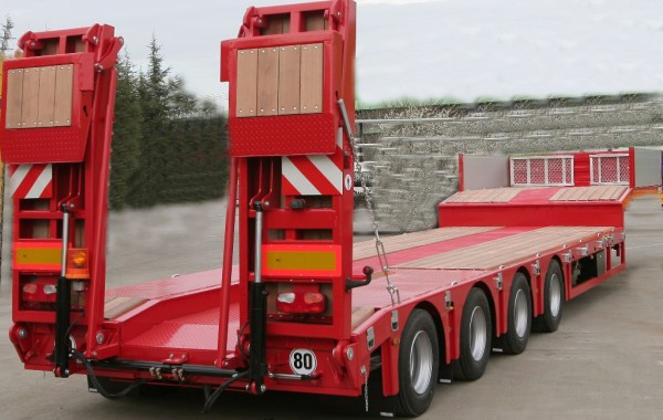 Kassbohrer LB4E полуприцеп тяжеловоз (трал)